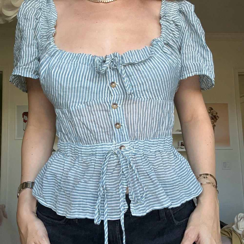 Ciao Lucia striped top